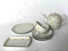 Arzberg Teeservice 2 Personen, Teekanne, Butterdose 60er Jahre