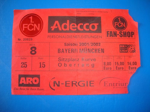 Ticket fc nürnberg - fc,