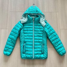 ESPRIT - leichte Steppjacke Damen Gr. S - grün - abnehmbare Kapuze - Top NP:99€