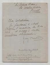 Henry Bataille - Signierter