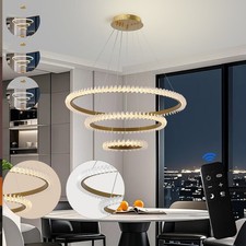 3 Kristall Ringen Moderne LED
