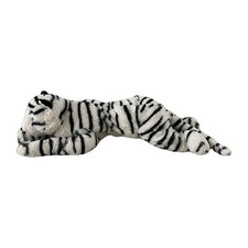 Großer XXL Ikea weißer Tiger Plüschtier Kuscheltier Stofftier Plüschtier