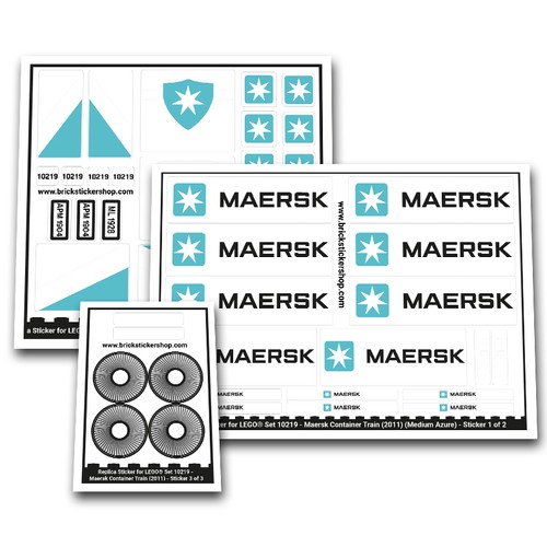 Replacement sticker for - replacement, set