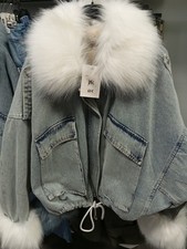 Damen JEANSJACKE Winterjacke