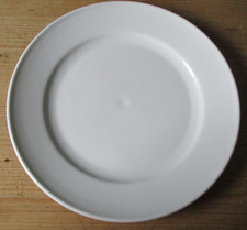 Bauscher Weiden Teller 244 mm Teller 24 cm  flach weiß Kantinen- Gastrogeschirr