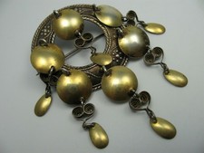 Brosche Silber 925 vergoldet