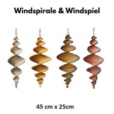 Garten Windspiel Windspirale