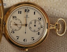 Omega Taschenuhr 18 k