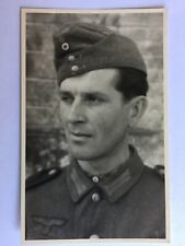 WH Soldat mit seltenem Schiffchen NM42 mit 2 Knöpfen !