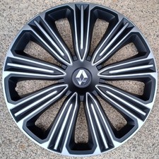 4 Alu-Design Radkappen 14 Zoll ROSSO schwarz/silber für Renault