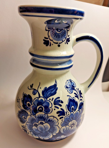 Keramik krug vase delft - keramik,