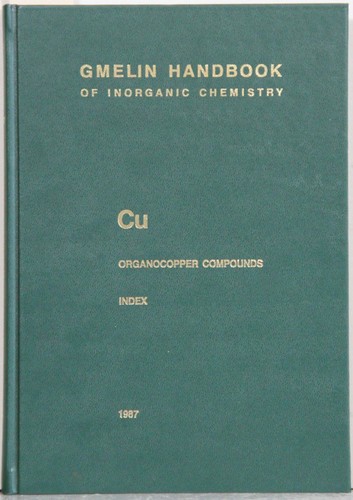 Gmelin handbook inorganic - gmelin, of