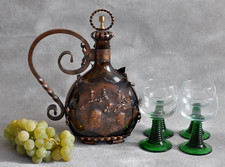 Bocksbeutel Kupfer Fassung