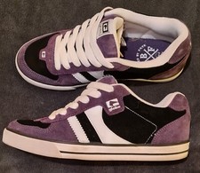 Globe Encore 2  Skateschuhe lila/schwarz/weiß  violett/black/white 3x getragen