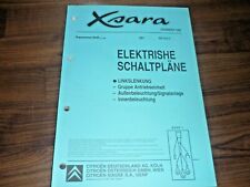 CITROEN XSARA 1999+ Elektrische Schaltpläne WERKSTATT HANDBUCH