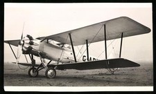 Fotografie Vickers Vespa / Type 113 mit Sternmotor, Doppeldecker Flugzeug 