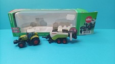 siku Farmer 1852 Claas Axion mit Großpackenpresse 1:87 sehr guter Zustand