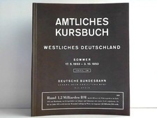 Amtliches kursbuch - kursbuch,