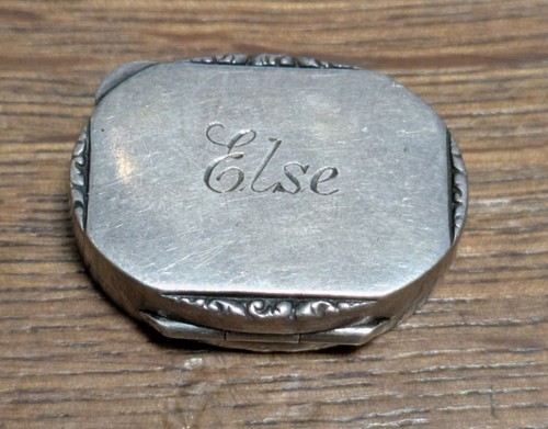 925 silber pille dose - silber,