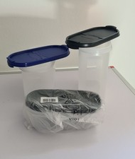 Tupperware Eidgenossen Set  ( 3 ) Neu & Ovp  schwarze Deckel