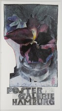 Horst Janssen - Plakat - Poster Galerie Hamburg - Handsigniert - 1982