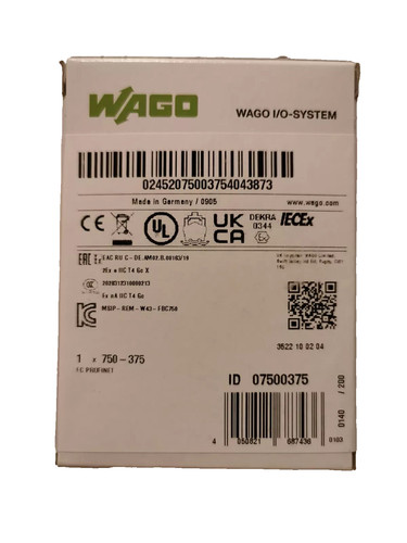 Wago 750 375 profinet g3 - wago, 750-375