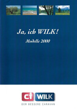 WILK - 2000 -  WOHNWAGEN PROSPEKT MIT PREISLISTE- - CAMPING - CARAVANING