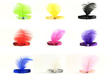 Haarband Stirnband Retro Feder