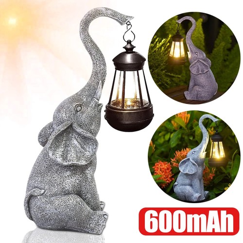 Elefant solarlaterne - elefant,