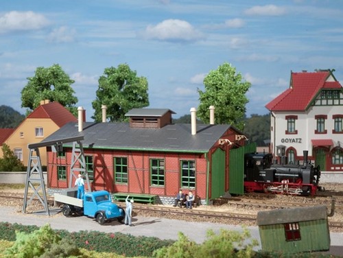 Auhagen 11355 lokschuppen - lokschuppen, für