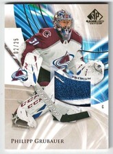 NHL Jersey Patch Tradingcard – Philipp Grubauer – Colorado Avalanche - /25