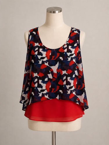 Manguun chiffon bluse 40 - manguun, gr.