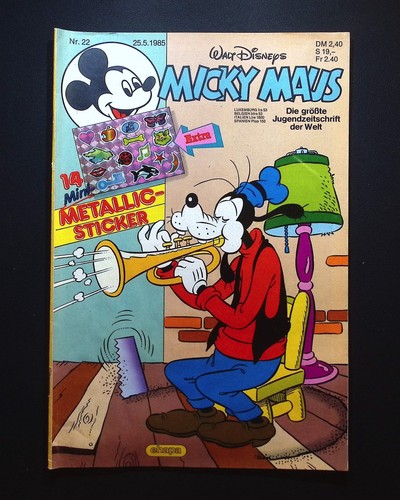 Micky maus 22 - micky, (25.5.1985)