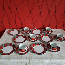 Kaffeeservice 6 Personen, 18 Teile, Wellco Design Krefeld