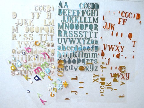 Bogen sticker buchstaben - 5,
