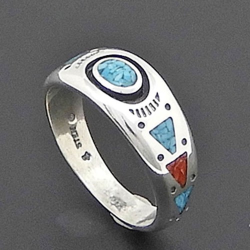 Indianerschmuck navajo ring - indianerschmuck,