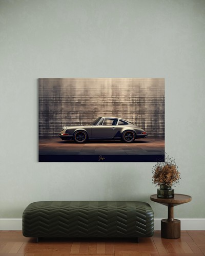 Oldtimer leinwand bild - leinwand,