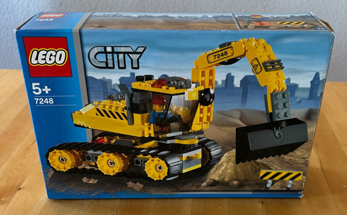 Lego city 7248 raupenbagger - city,