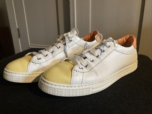 Agl sade damen sneaker weiss - sade,