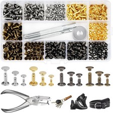 Leder Nieten Set,180 Set