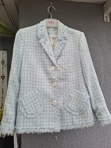 Boucle tweed jacke - jacke, gr.