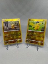 Pikachu Set Pokemon Go 027 + 028/078 Rare Reverse Holo 2022 Deutsch Original