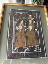 Bild Indische Seidenmalerei