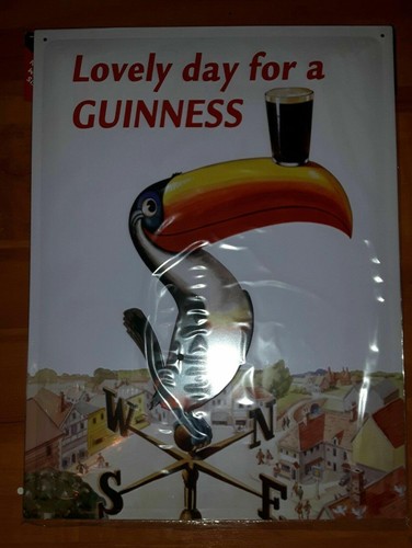 Guinness blechschild - guinness,