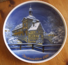 Weihnachtsteller 1986 Royal Tettau- Heine - Bamberg