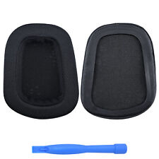 Ersatz Ohrpolster für Logitech G35, G230, G431, G533 - Mesh Gewebe Pads -Schwarz