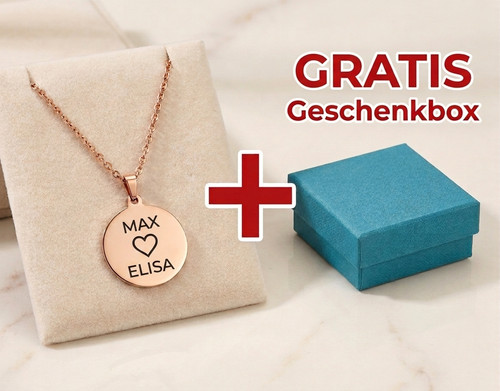 Personalisierte halskette mit - personalisierte,