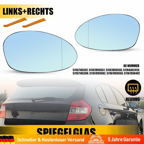Paar spiegelglas für bmw - paar,