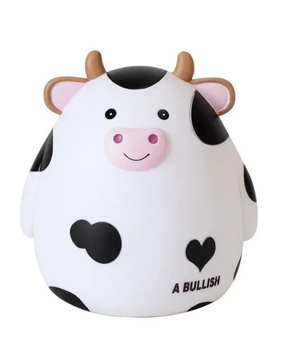 Nette kuh sparschwein cartoon - nette,