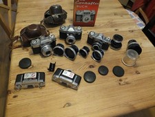 Zeiss Ikon CONTAFLEX Sammlung 3 Kameras, 6 Objektive, Zubehör